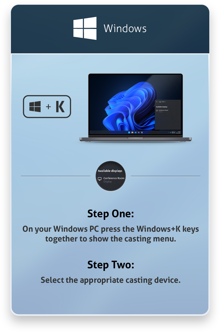 VB300 Windows+k